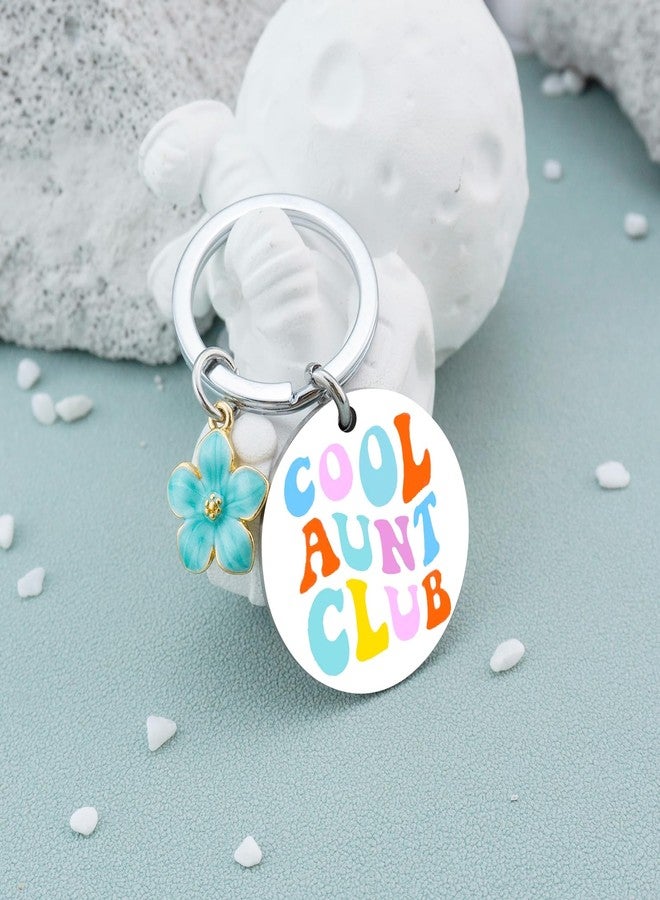AOBIURV Aunt Gifts From Niece Cute Keychain Present For Best Aunt Auntie Gift Ideas Aunts Gift From Nephew Auntie Mothers Day Birthday Cool Aunts Club Keyring Christmas Gifts For Women - Image 3